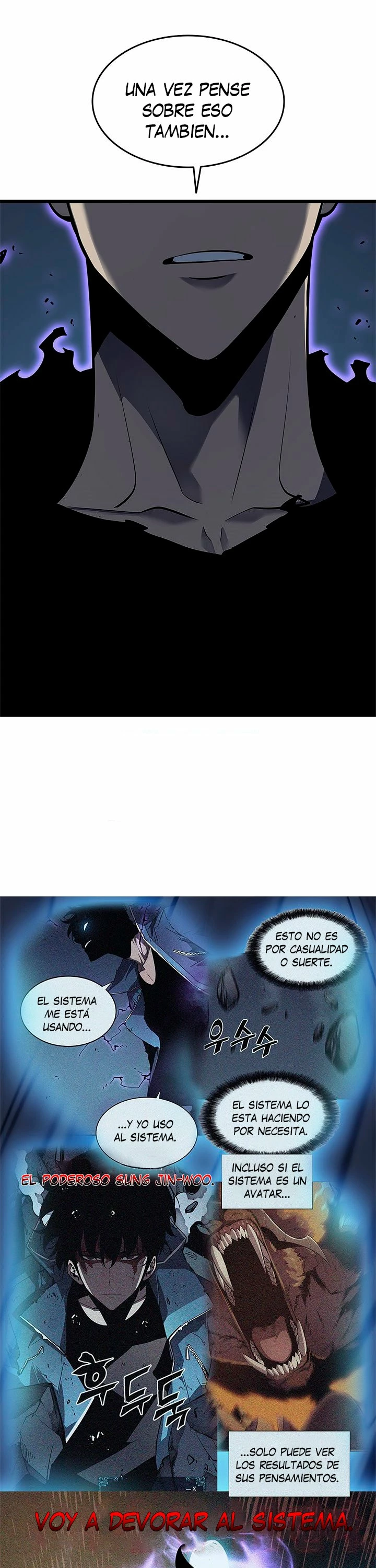 Solo Subiendo de level capítulo 130, página 39