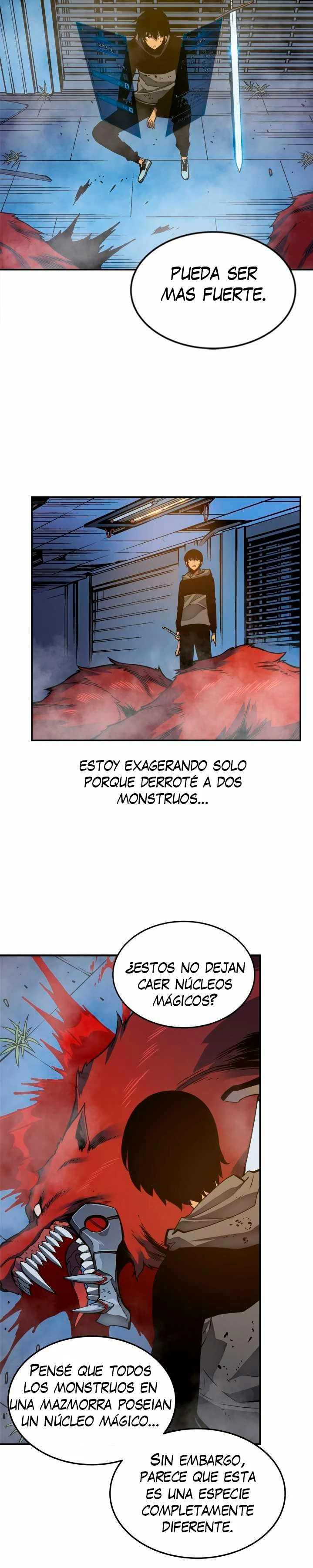 Solo Subiendo de level capítulo 14, página 4
