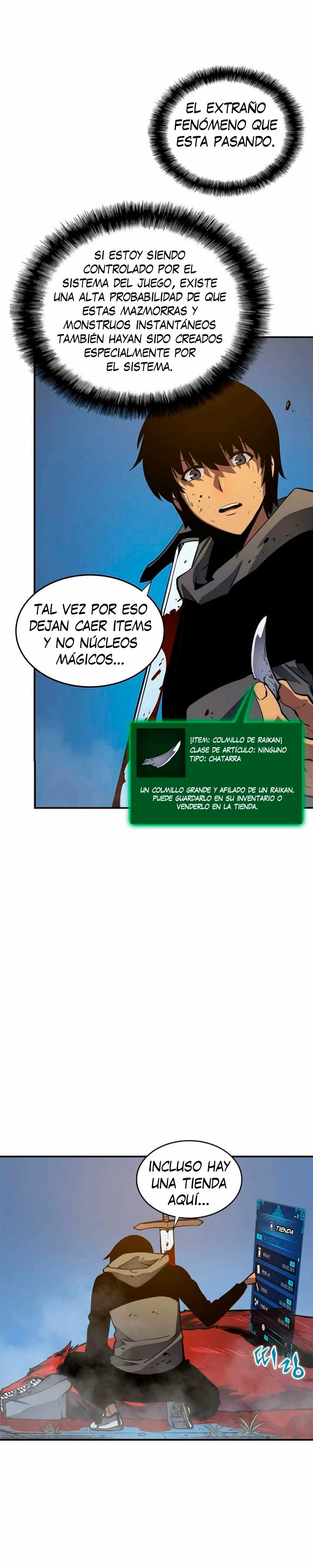 Solo Subiendo de level capítulo 14, página 5