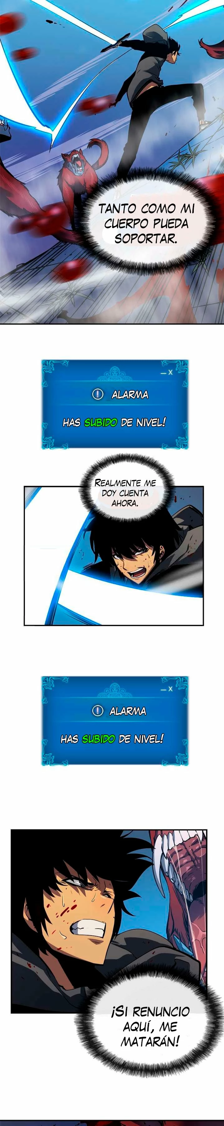 Solo Subiendo de level capítulo 14, página 17