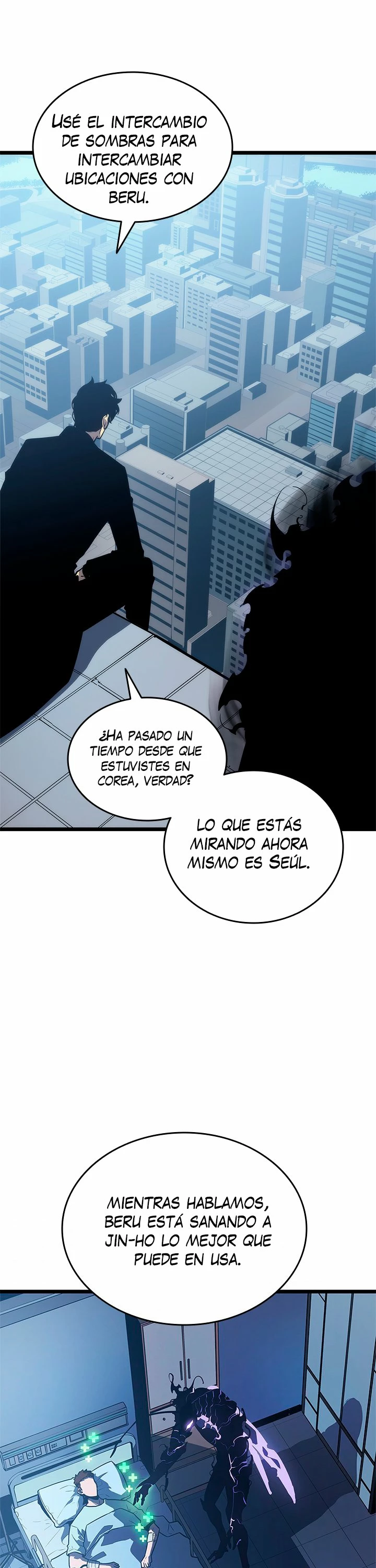 Solo Subiendo de level capítulo 147, página 46