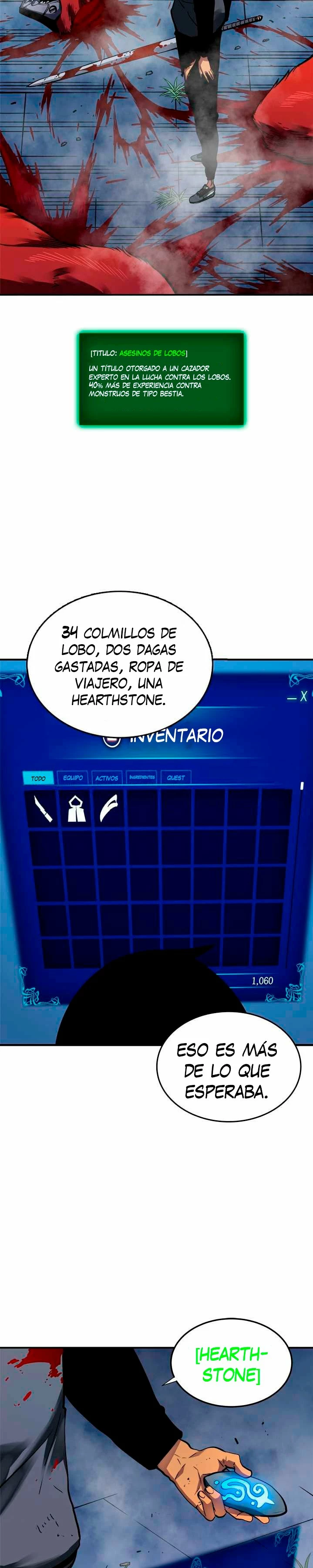 Solo Subiendo de level capítulo 15, página 5