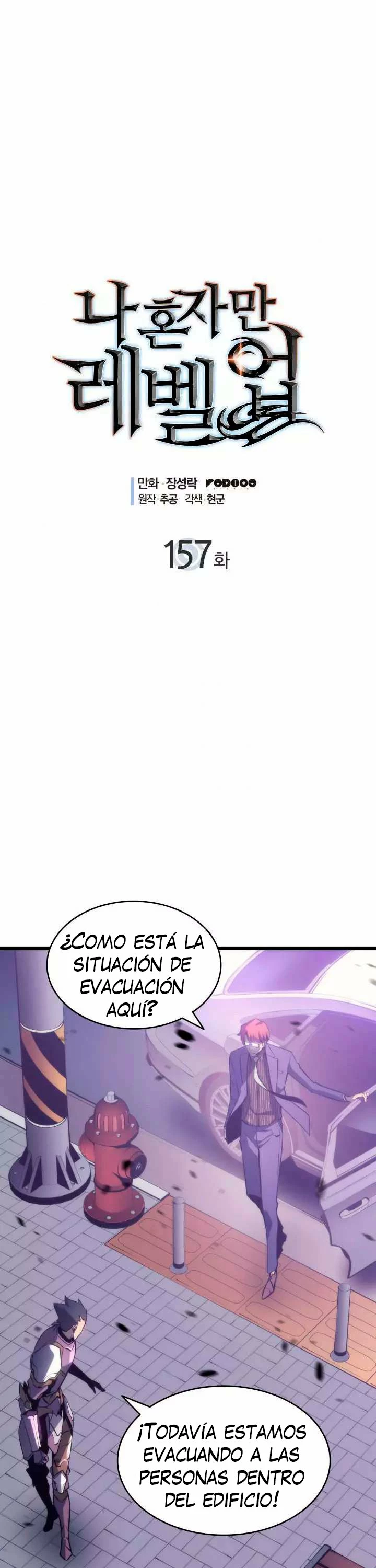 Solo Subiendo de level capítulo 157, página 1
