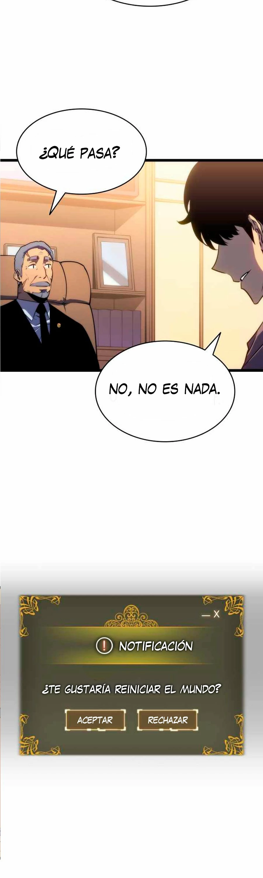 Solo Subiendo de level capítulo 161, página 55