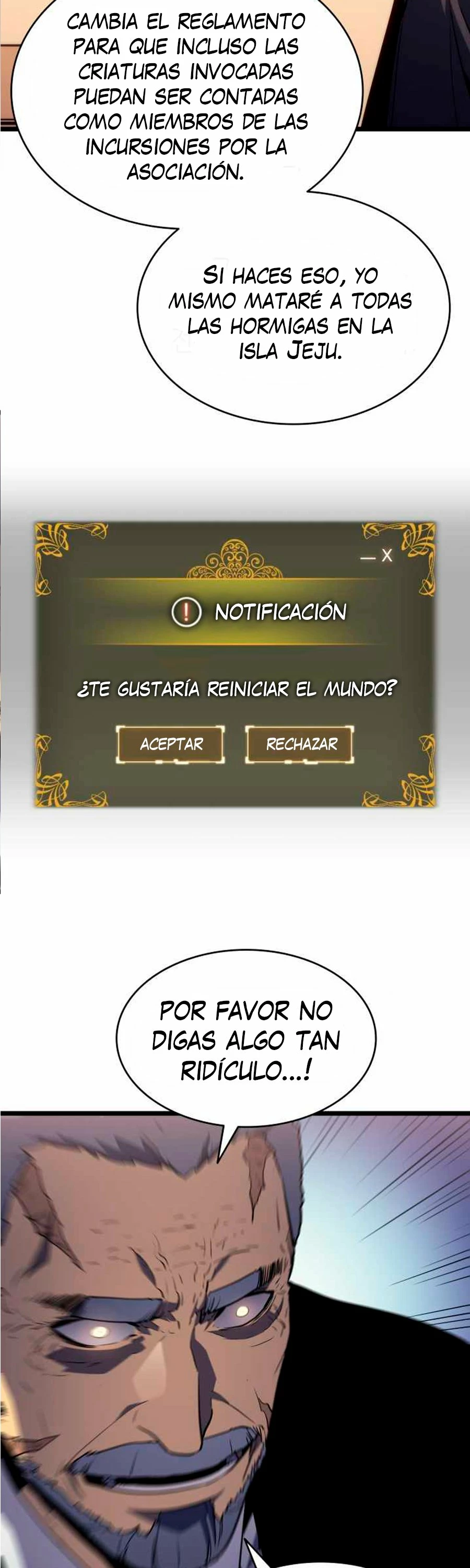 Solo Subiendo de level capítulo 161, página 57