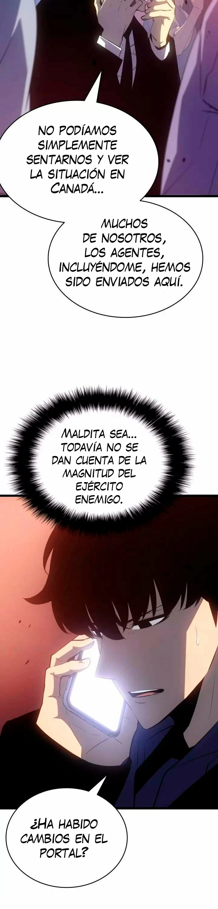 Solo Subiendo de level capítulo 169, página 54