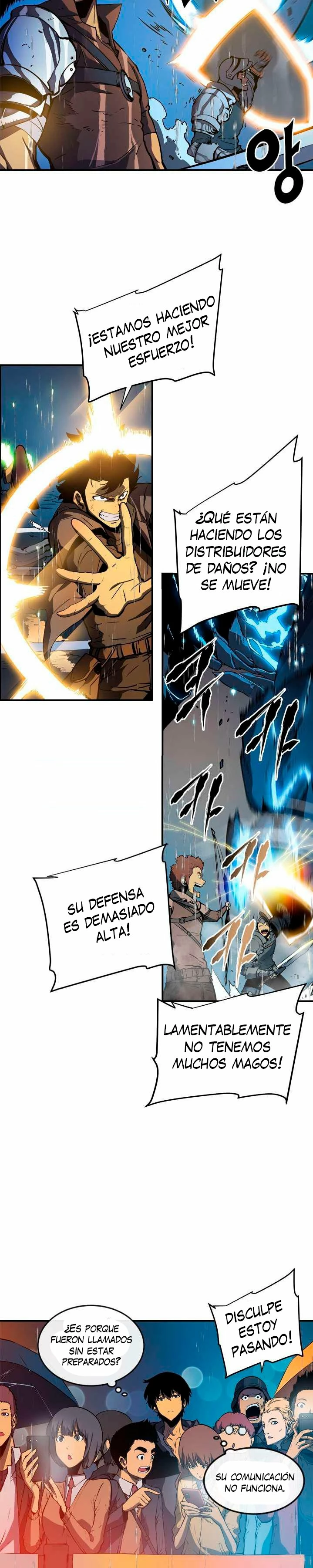 Solo Subiendo de level capítulo 17, página 14