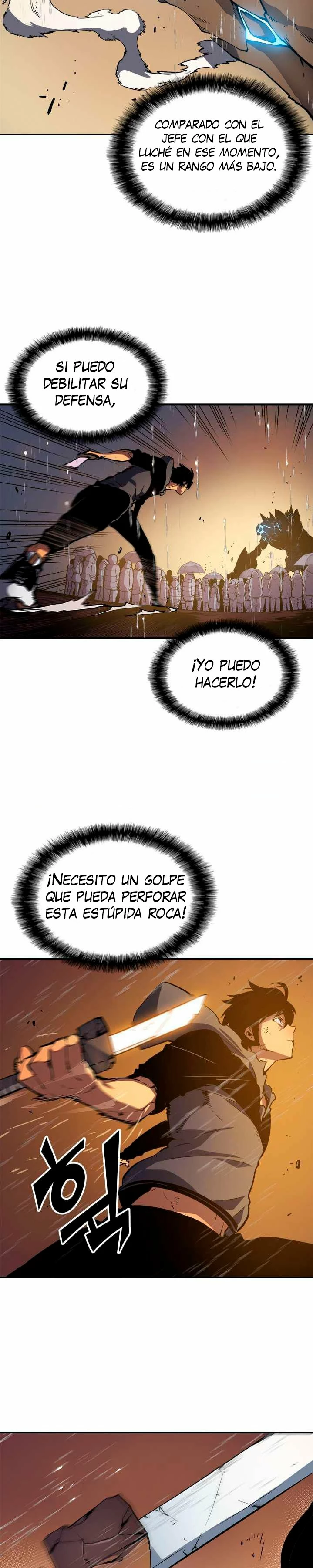 Solo Subiendo de level capítulo 17, página 21