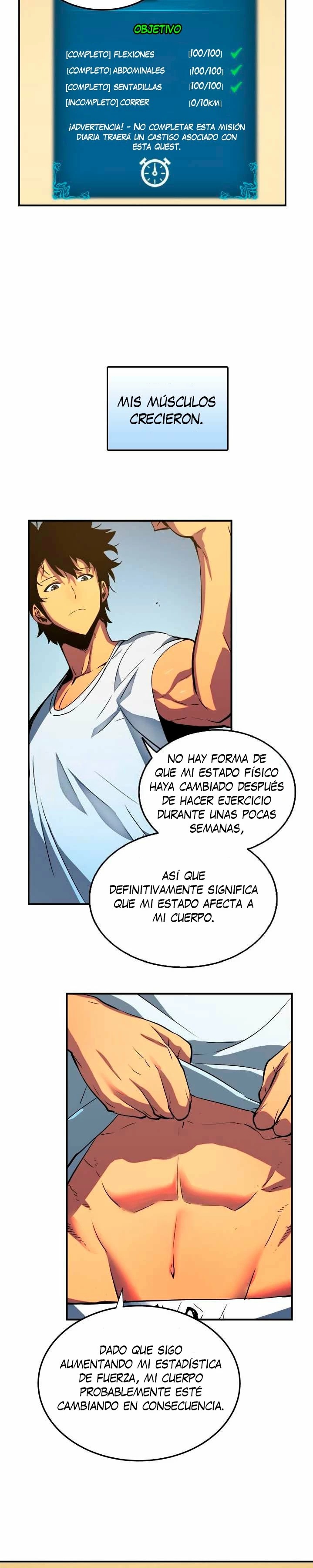 Solo Subiendo de level capítulo 18, página 8