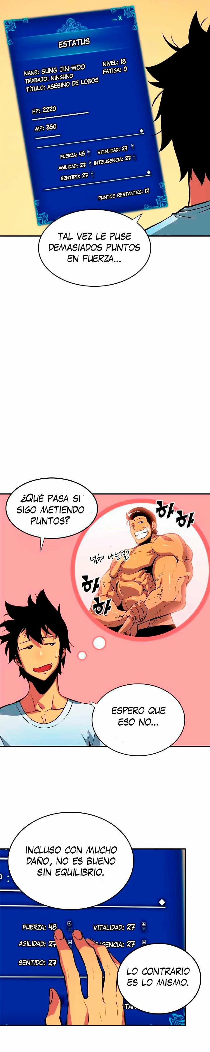 Solo Subiendo de level capítulo 18, página 9