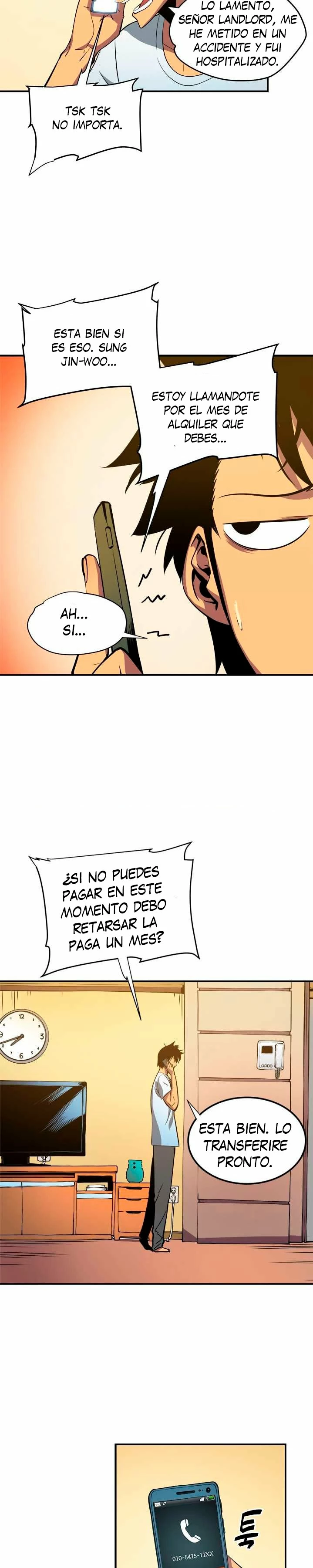 Solo Subiendo de level capítulo 18, página 12