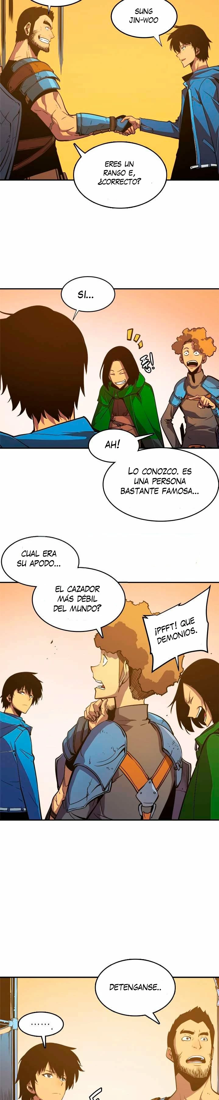 Solo Subiendo de level capítulo 18, página 19
