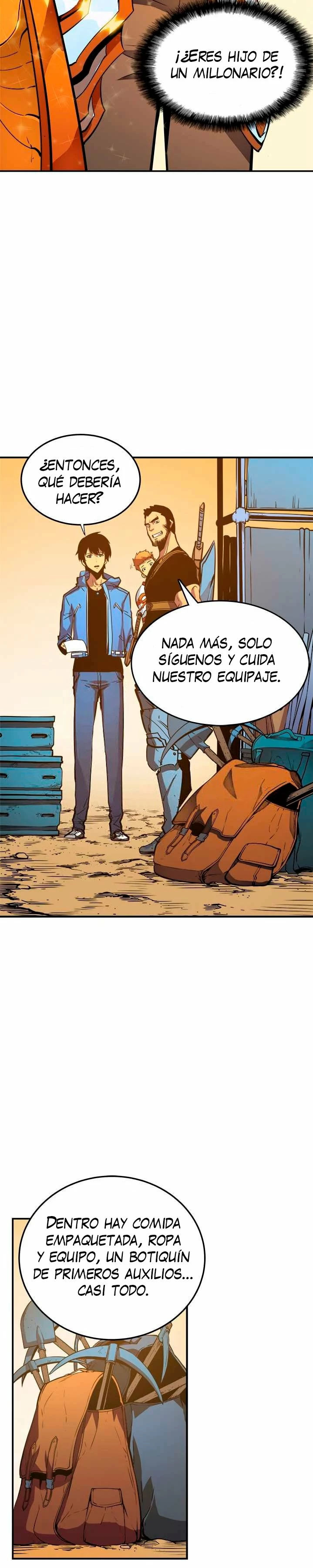 Solo Subiendo de level capítulo 18, página 23