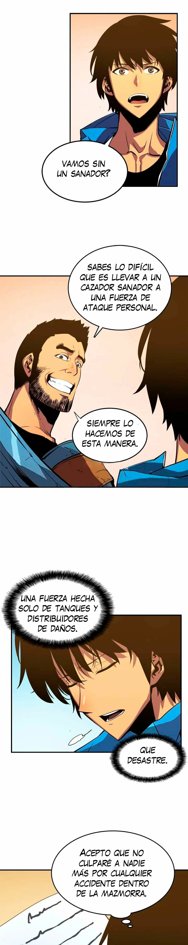 Solo Subiendo de level capítulo 18, página 24