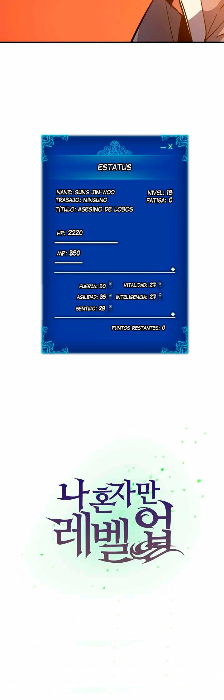Solo Subiendo de level capítulo 18, página 27