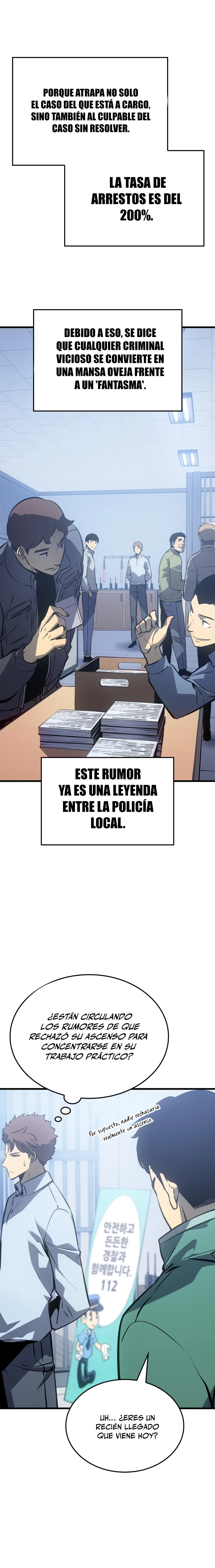 Solo Subiendo de level capítulo 190, página 3