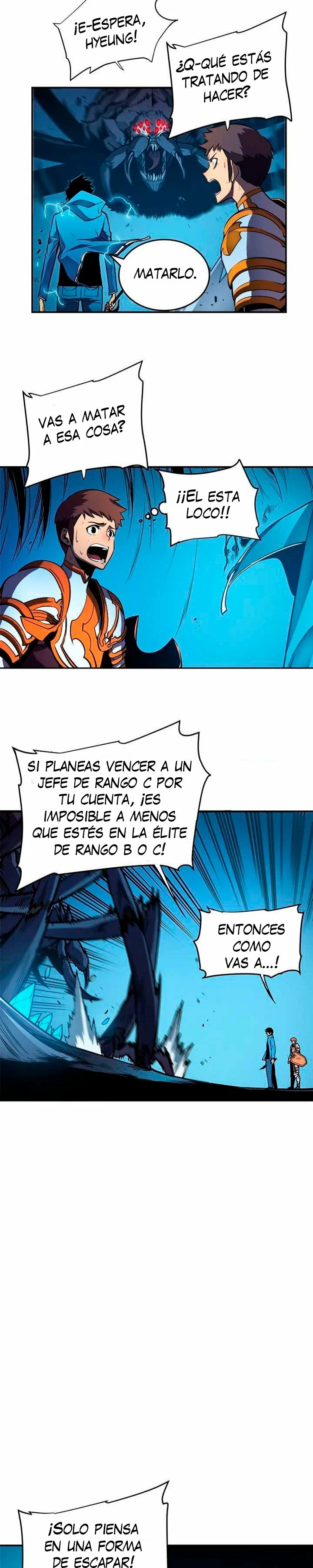 Solo Subiendo de level capítulo 21, página 17