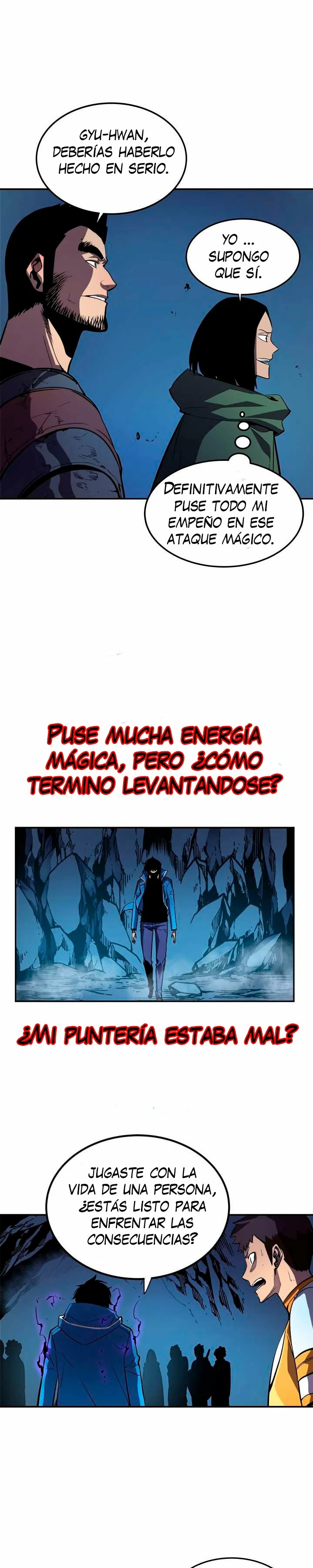 Solo Subiendo de level capítulo 23, página 21