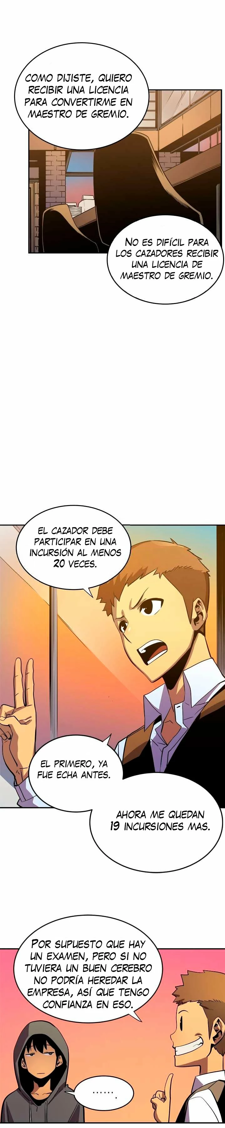 Solo Subiendo de level capítulo 25, página 18