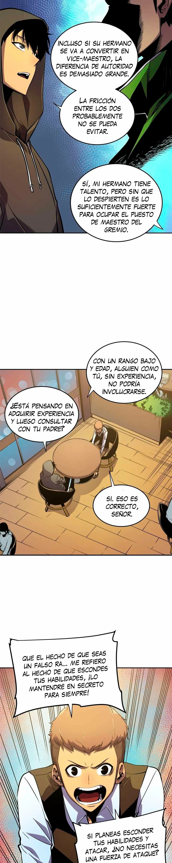 Solo Subiendo de level capítulo 25, página 21