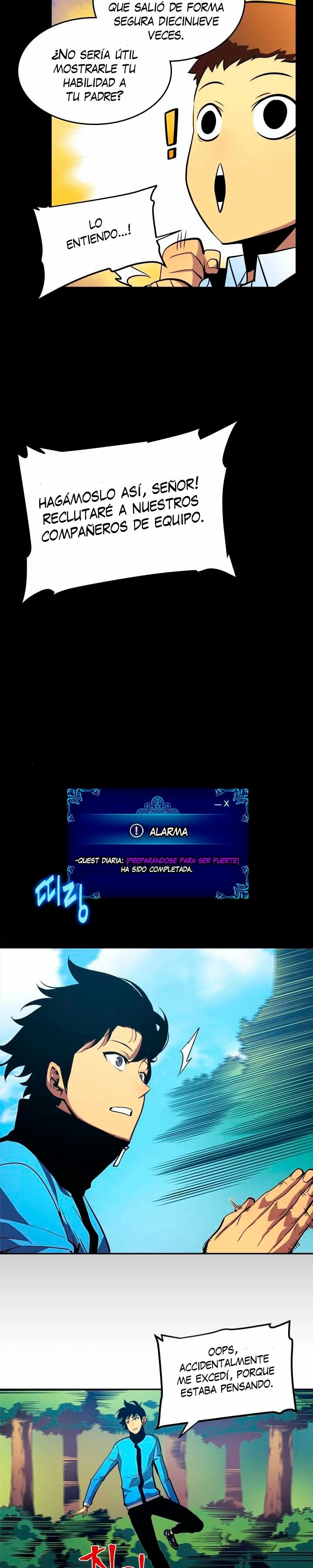 Solo Subiendo de level capítulo 26, página 9