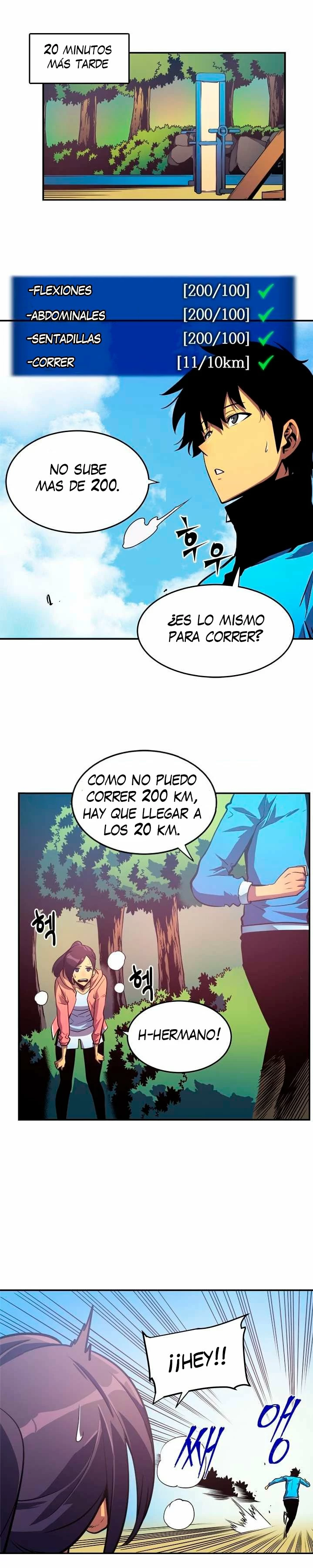 Solo Subiendo de level capítulo 26, página 11