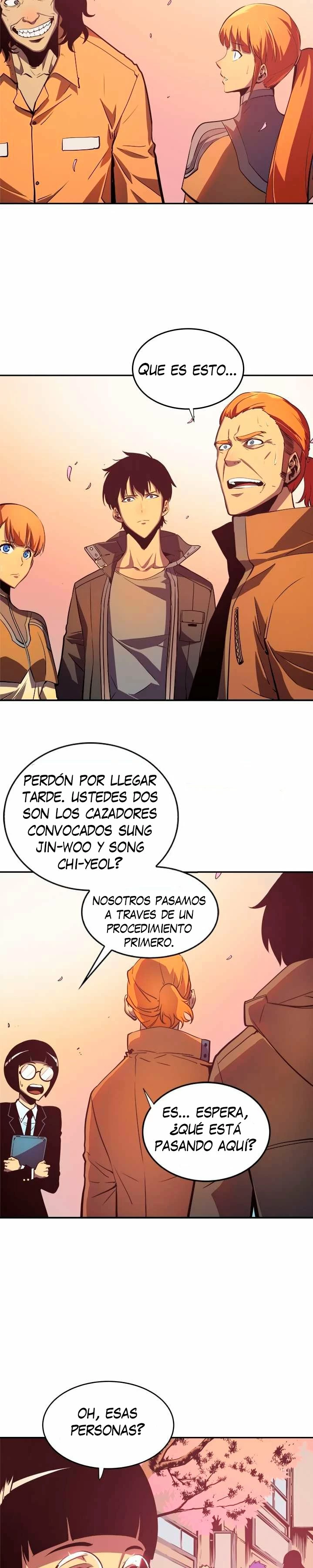 Solo Subiendo de level capítulo 28, página 21