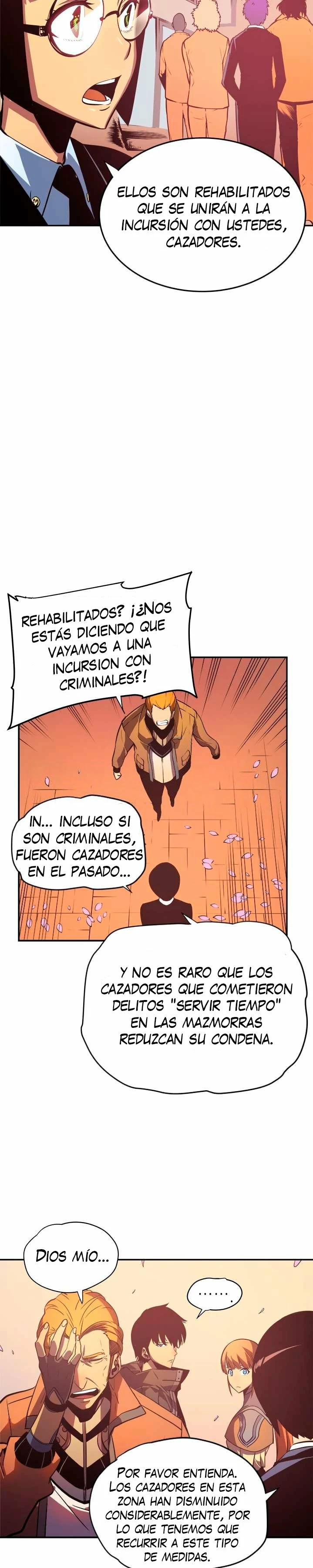 Solo Subiendo de level capítulo 28, página 22