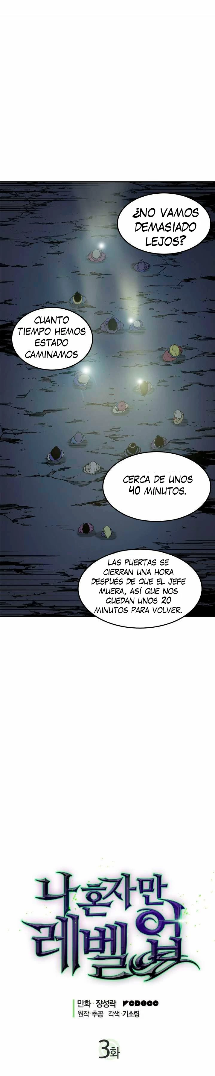 Solo Subiendo de level capítulo 3, página 1