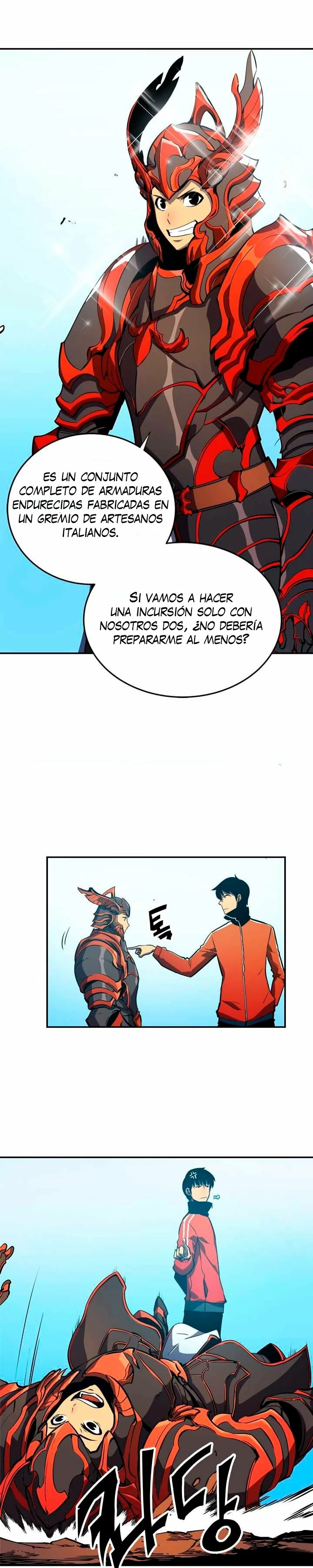 Solo Subiendo de level capítulo 35, página 17