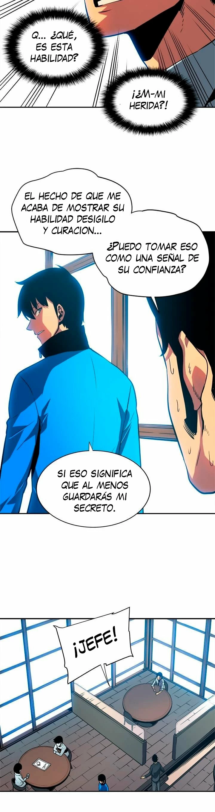 Solo Subiendo de level capítulo 37, página 22