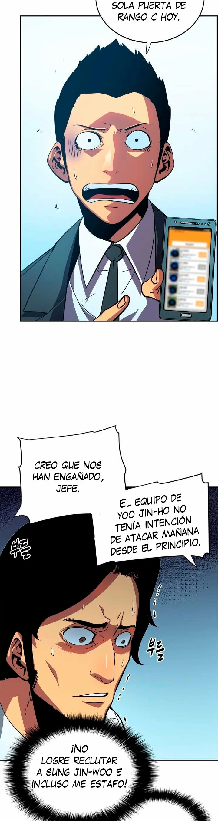 Solo Subiendo de level capítulo 37, página 27