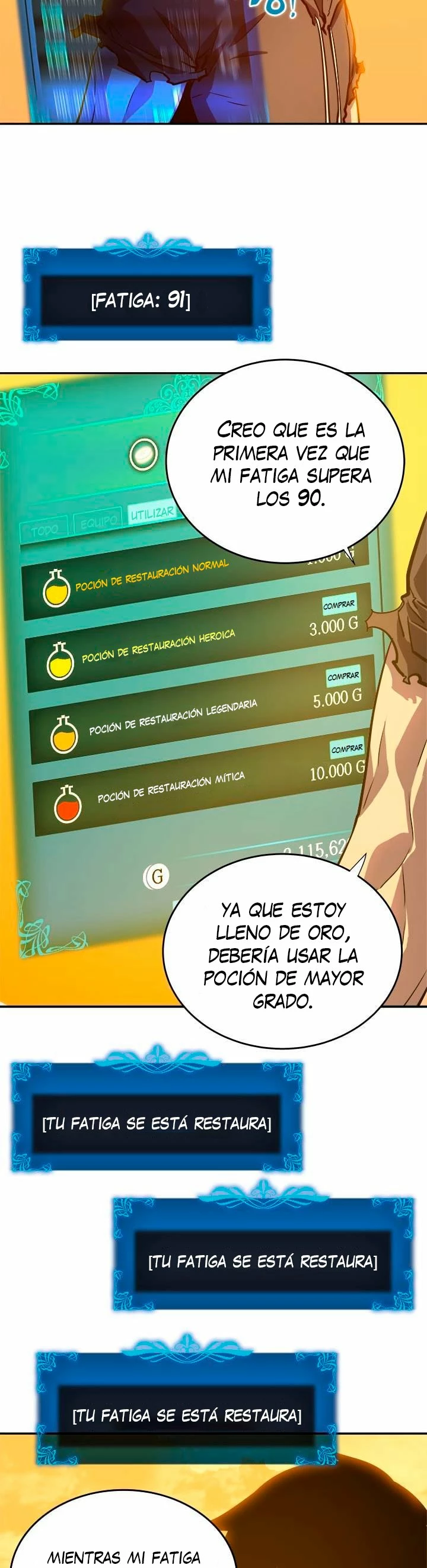 Solo Subiendo de level capítulo 42, página 27