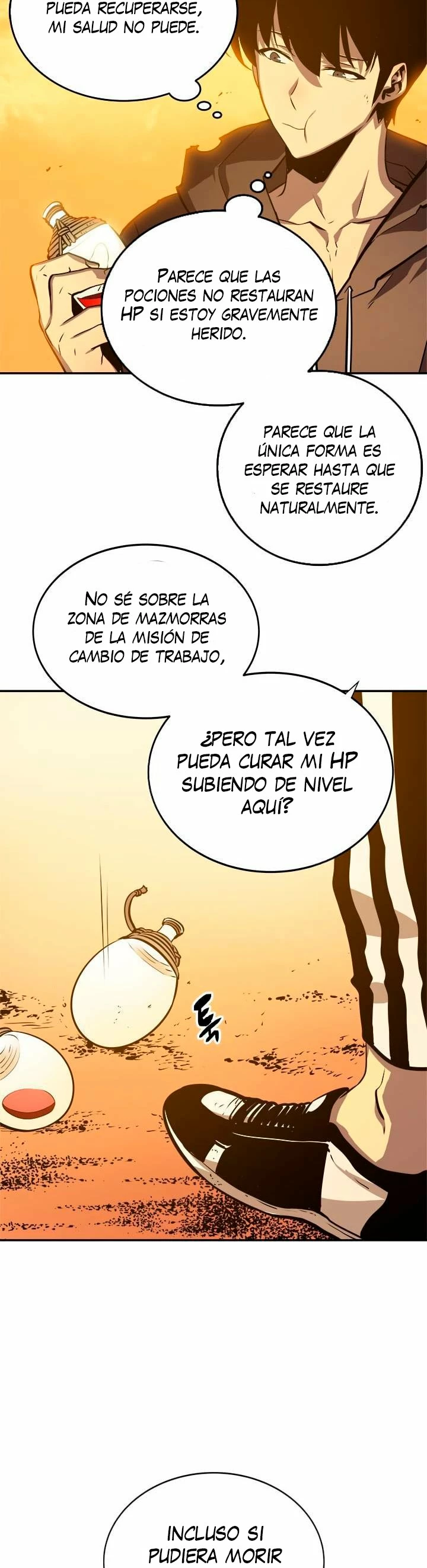 Solo Subiendo de level capítulo 42, página 28