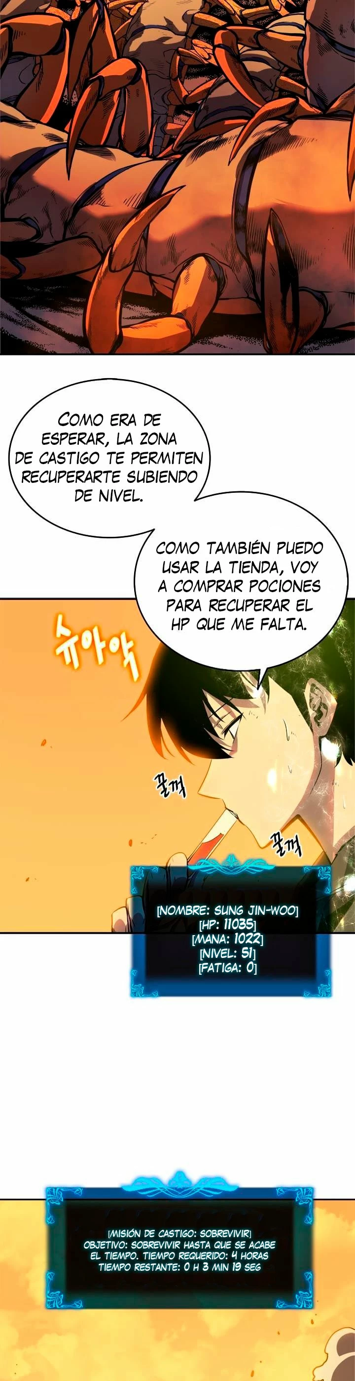 Solo Subiendo de level capítulo 43, página 7