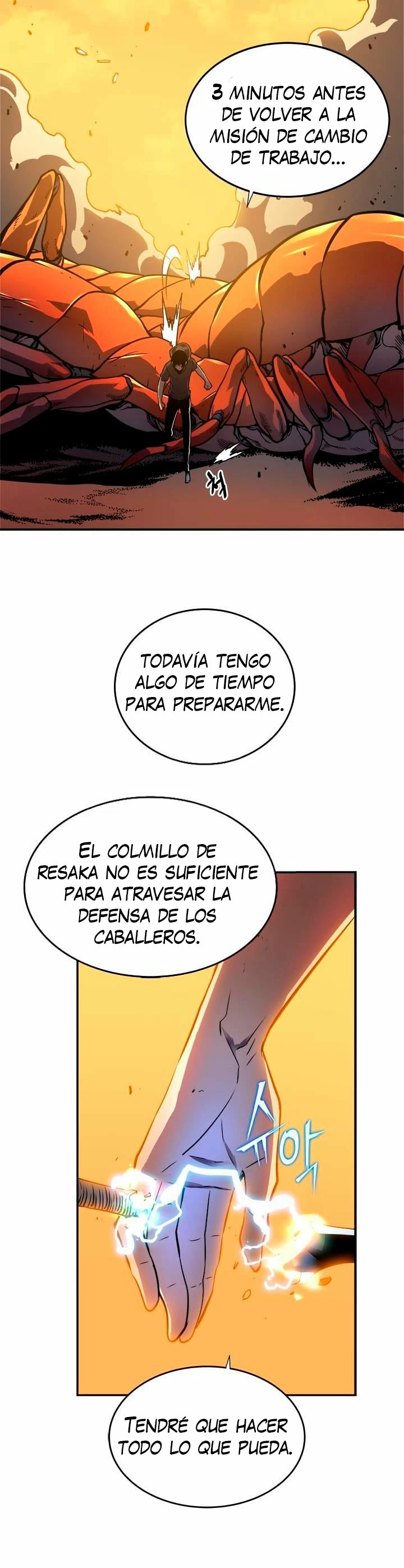 Solo Subiendo de level capítulo 43, página 8