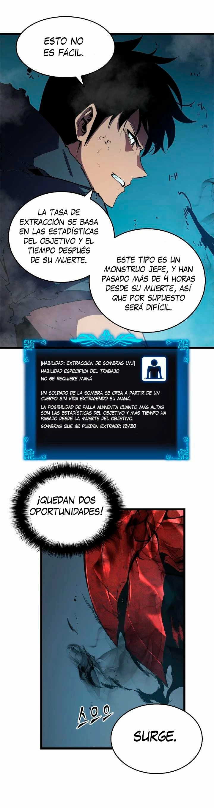 Solo Subiendo de level capítulo 45, página 36