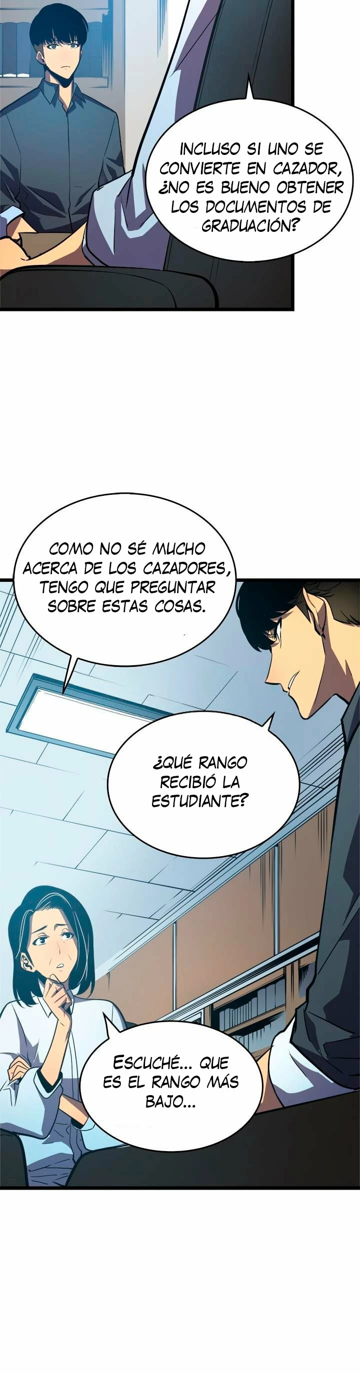 Solo Subiendo de level capítulo 46, página 22