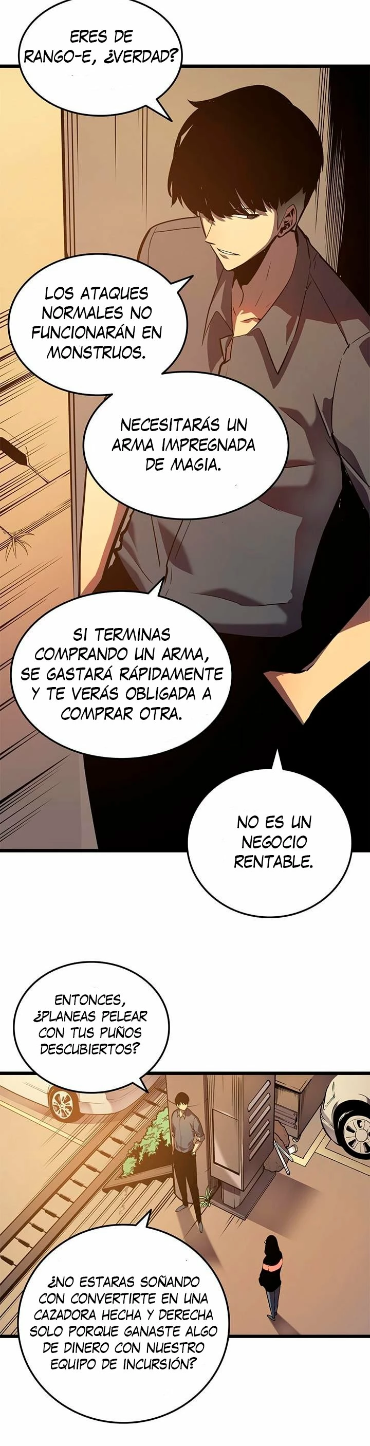 Solo Subiendo de level capítulo 47, página 4