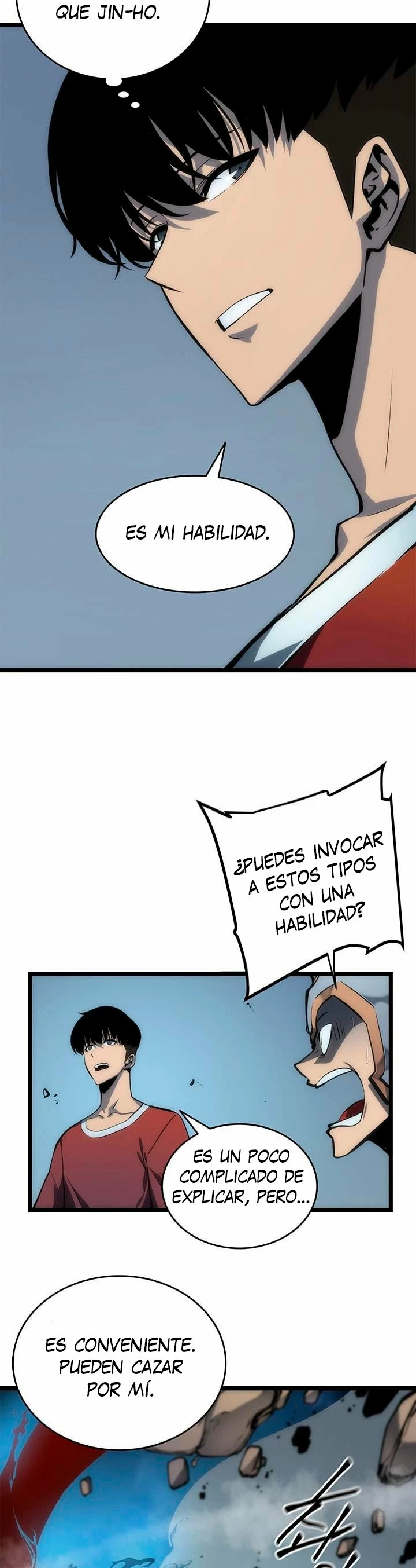 Solo Subiendo de level capítulo 56, página 4