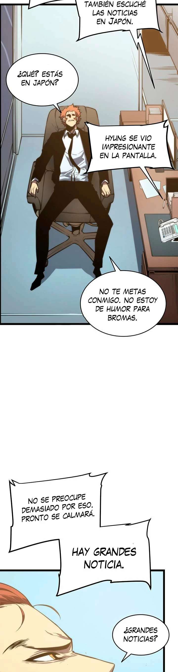 Solo Subiendo de level capítulo 56, página 33