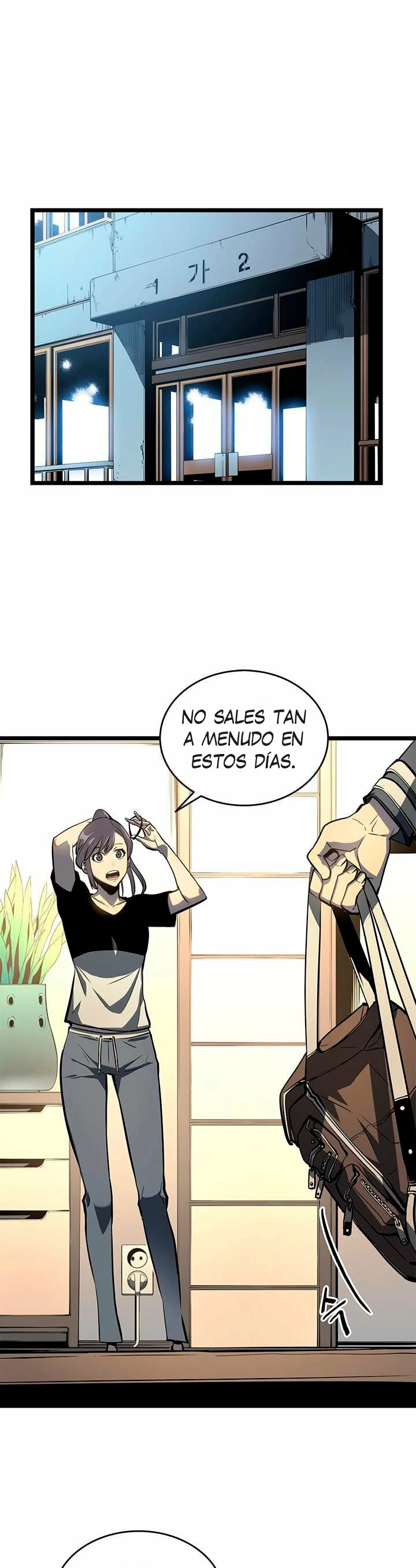 Solo Subiendo de level capítulo 57, página 1