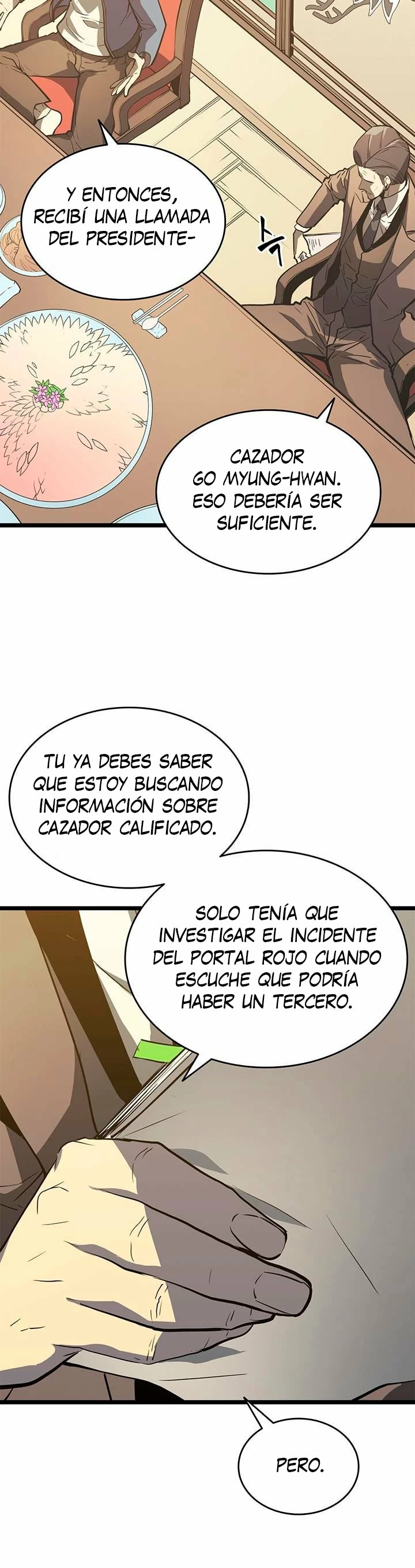Solo Subiendo de level capítulo 57, página 28