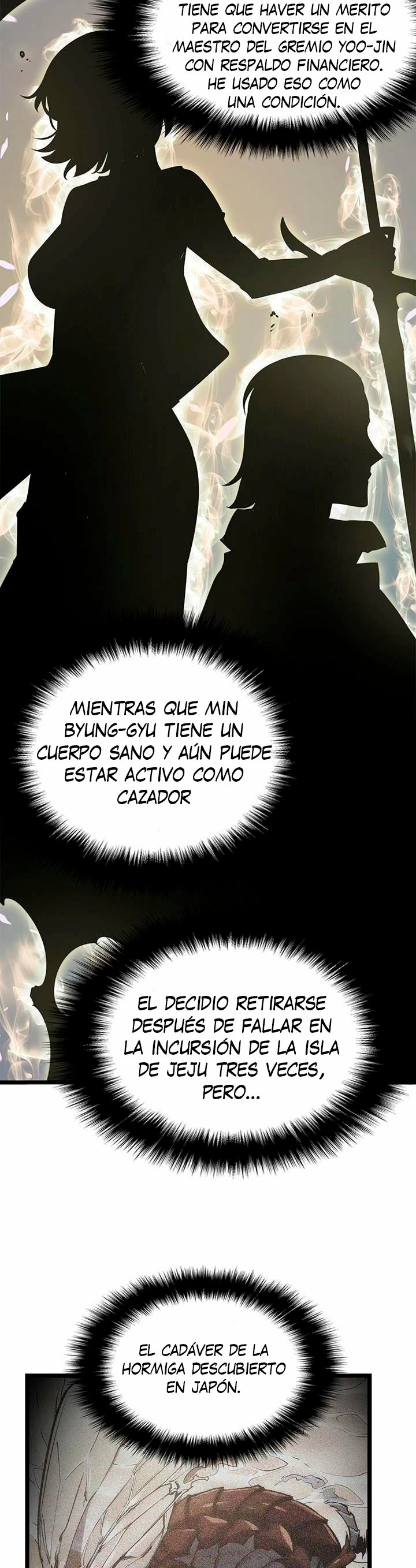 Solo Subiendo de level capítulo 57, página 37