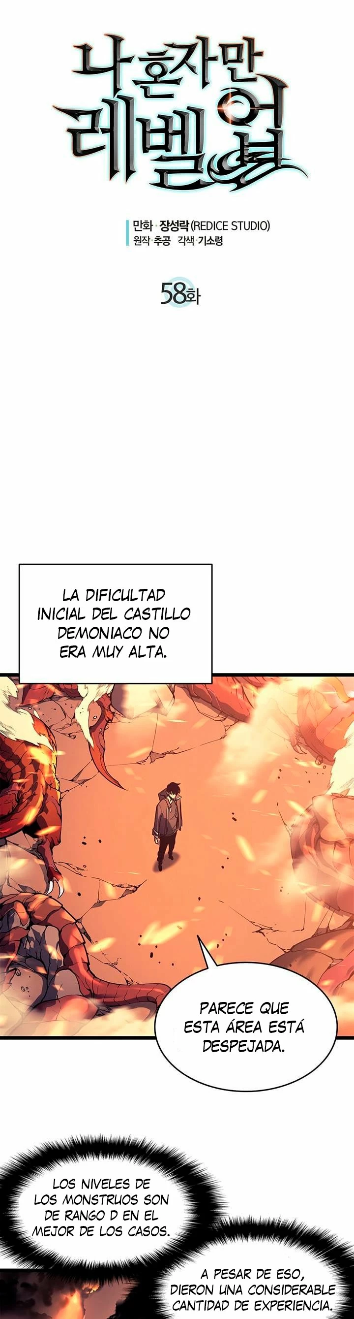 Solo Subiendo de level capítulo 58, página 2