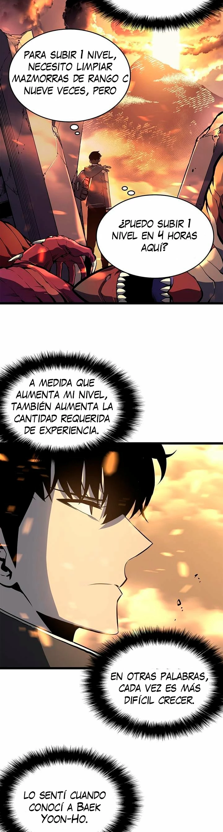 Solo Subiendo de level capítulo 58, página 3