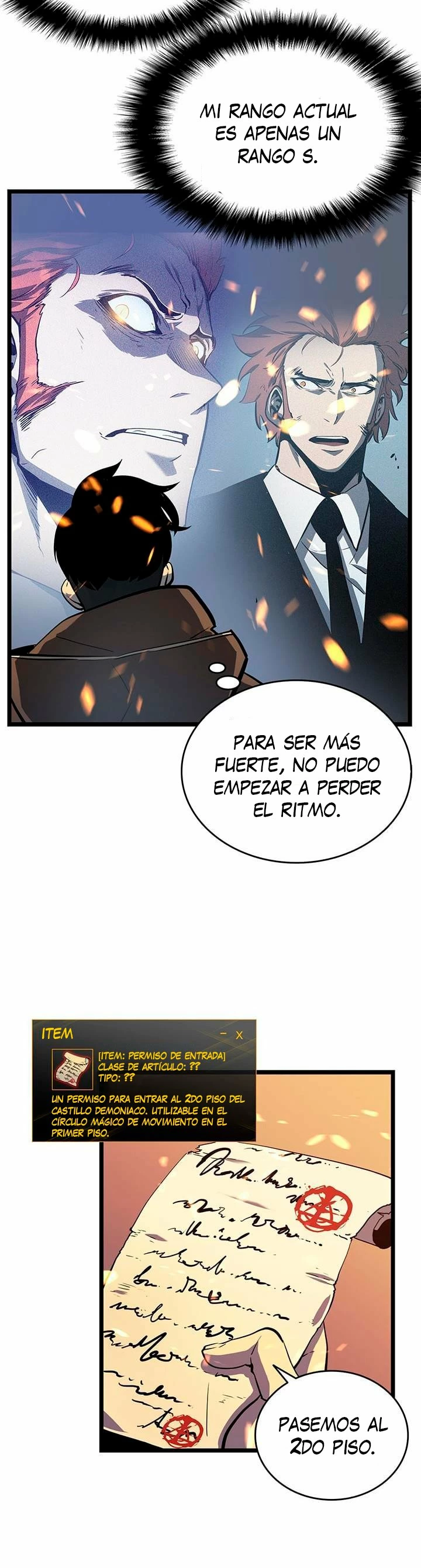 Solo Subiendo de level capítulo 58, página 4