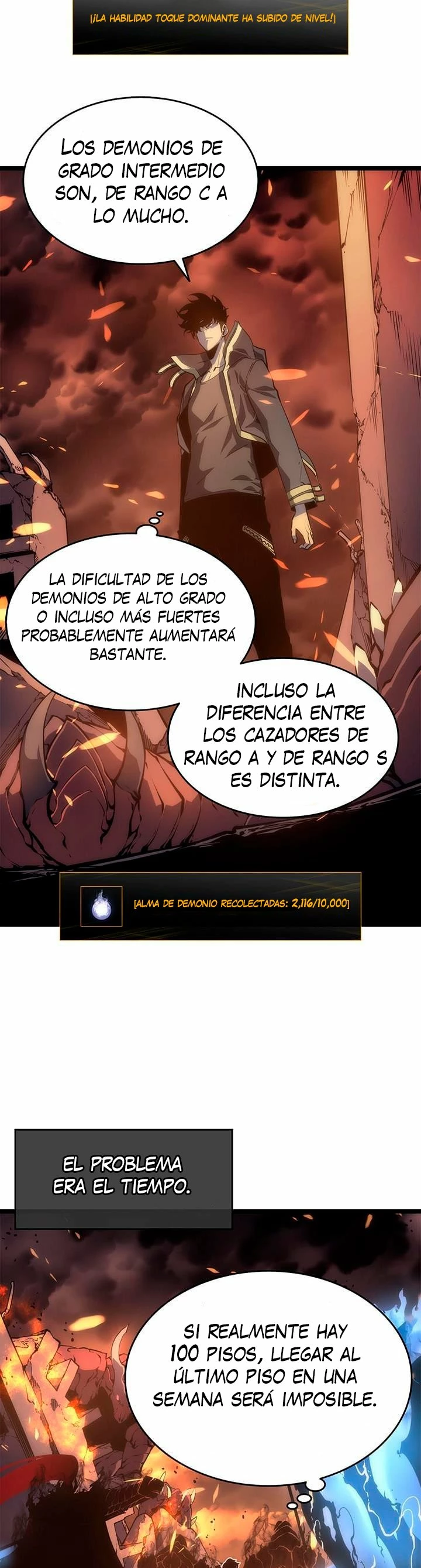 Solo Subiendo de level capítulo 58, página 21