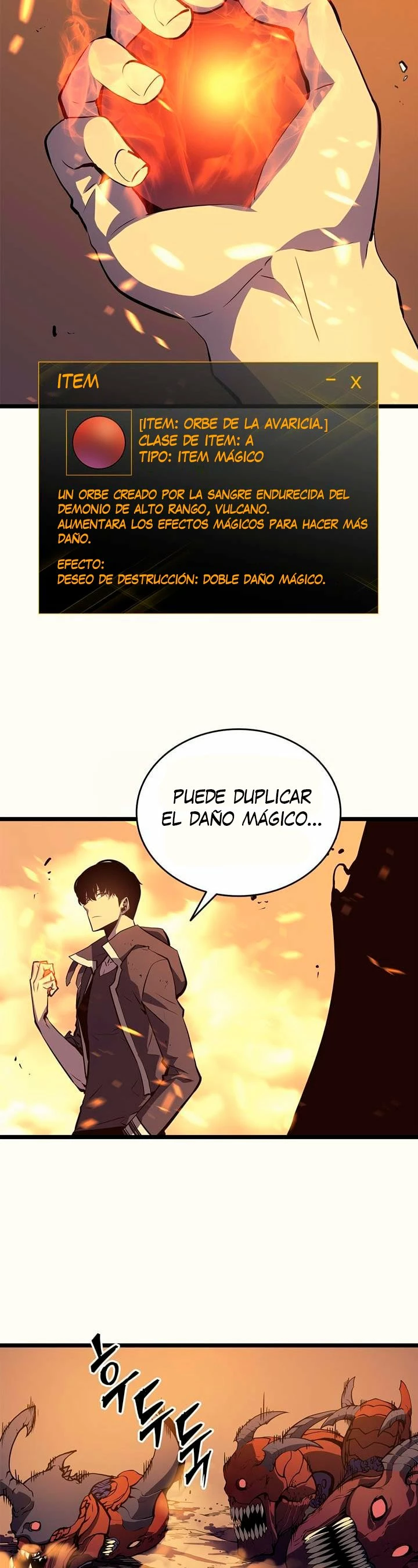 Solo Subiendo de level capítulo 60, página 5