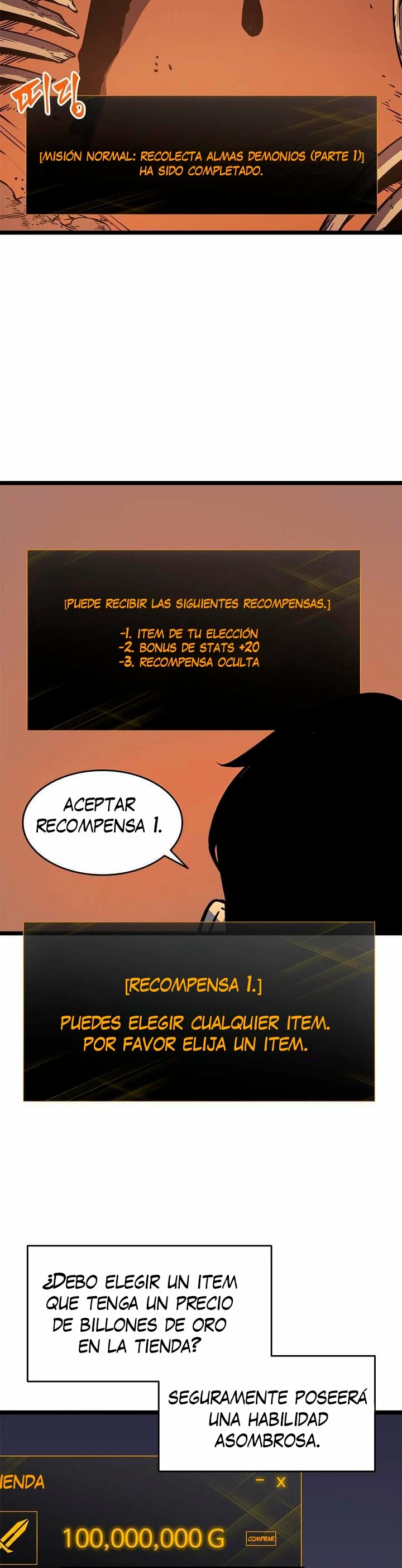 Solo Subiendo de level capítulo 61, página 8